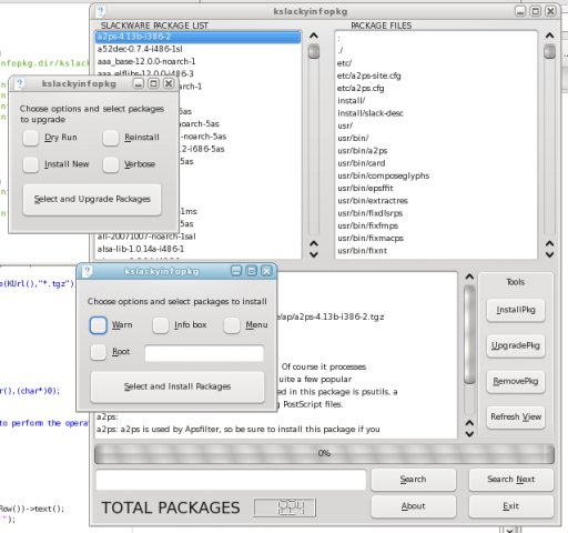 installpkg and upgradepkg dialogs (ksip 1.4)