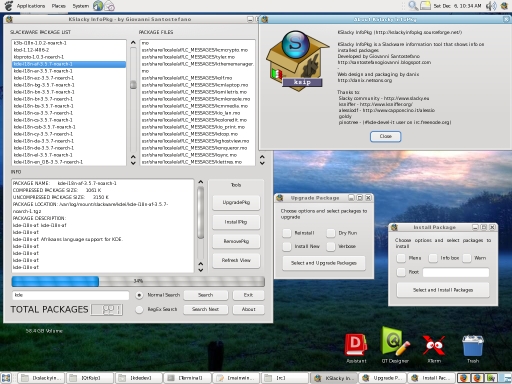 KSlacky Info Package v1.6 multiple dialogs